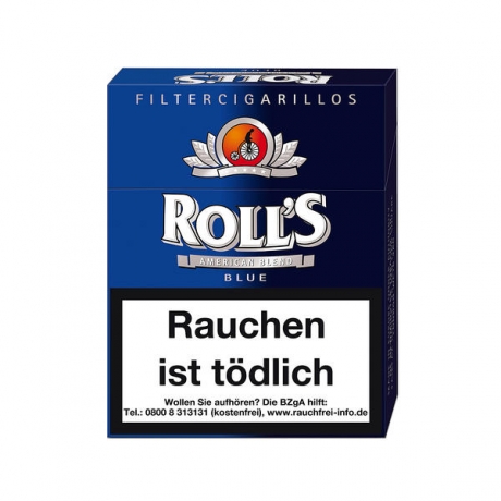 Rolls Blue Naturdeckblatt 23er Packung