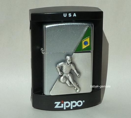 Zippo Soccer World Cup 2006 Brasilien Brasil