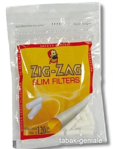 Zig-Zag Slimfilter 120 St.