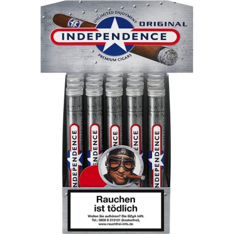 Independence Original Fine Cigar Tubes 20er Display