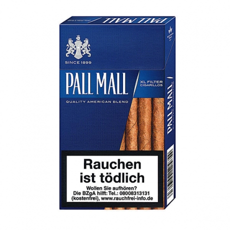 Pall Mall Blue XL Filter Cigarillos