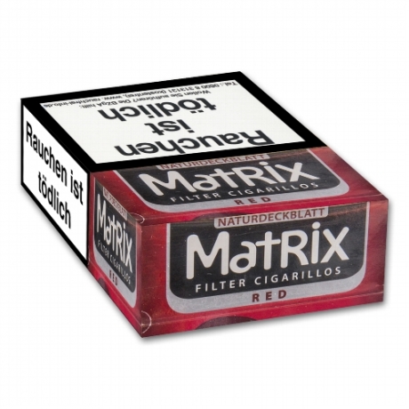 Matrix Red Zigarillos Naturdeckblatt