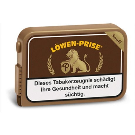 Schnupftabak Lwenprise Snuff Dose 10g