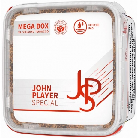 JPS Red XL Volume Tobacco Mega Box 113g Eimer