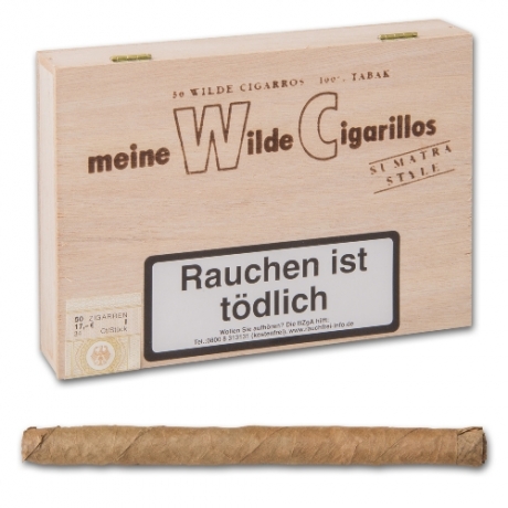 Meine Wilde Cigarillos Sumatra 50er